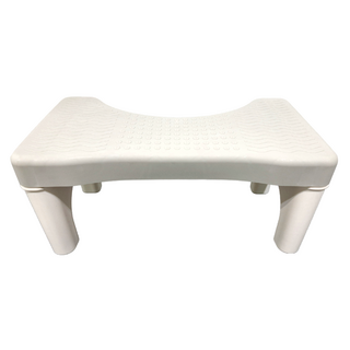 FANCY LIFE 馬桶腳踏凳 灰色, 39 x 21 x 16cm