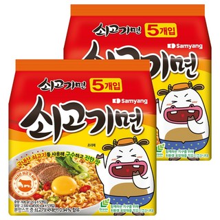 Samyang Foods 三養 牛肉湯麵 120g, 10包