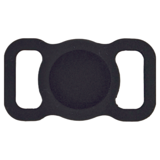 grantclassic GC-Tag 寵物項圈專用矽膠保護殼, 黑色, 1個