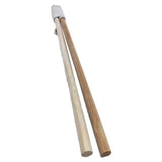 Her-Ea 禾亦 扯鈴棒 繩結設計 輕巧便攜 手感舒適 台灣製造, 木製 褐色, 1入