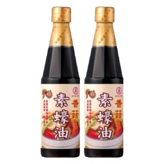 工研 香菇素蠔油，100%純釀造，全素或純素者可食, 560g, 2瓶