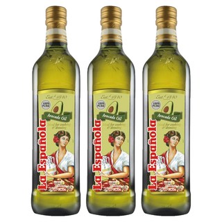 La Espanola 萊瑞 100%酪梨油，西班牙原瓶原裝進口，發煙點高達260℃, 750ml, 3瓶