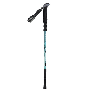 ATUNAS 直把鋁合金三節旋轉避震登山杖 EVA塑膠 7075鋁合金杖尖, 鳶嘴山, 1支