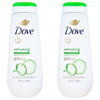 Dove 多芬 清爽水嫩沐浴露, 325ml, 2瓶