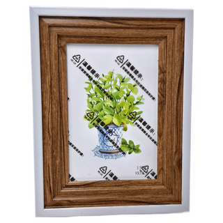 寵物立體相框 Set 3個 5吋 白+粉 PS發泡框 有機玻璃 高密度背板 貓咪 狗狗 人等紀念照, 活力楓木, 1組