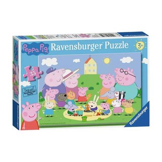 Ravensburger 維寶 卡通拼圖, 佩佩豬, 35片, 1盒