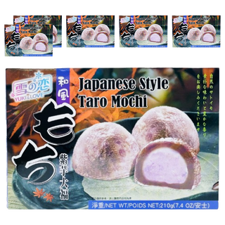 雪之戀 和風芋頭大福, 日式麻糬, 210g, 6盒