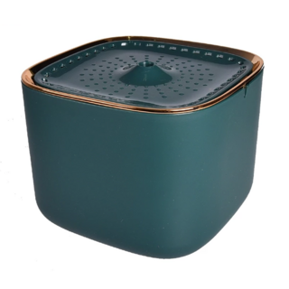 Truly House 寵物智能飲水機 3L容量 PP材質, 綠色, 1個