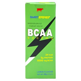 RED COW 紅牛 聰勁即溶BCAA 5000mg 檸檬口味, 26g, 1盒