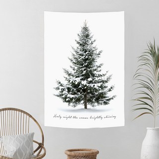 織物海報室內平衡, 雪樹