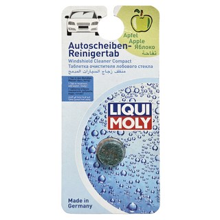 Liqui Moly 擋風玻璃清潔錠AUTO 濃縮雨刷精錠 德國製造, 1個, 2.5g