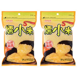CHI-SHENG 耆盛食品 糯小米, 400g, 2包