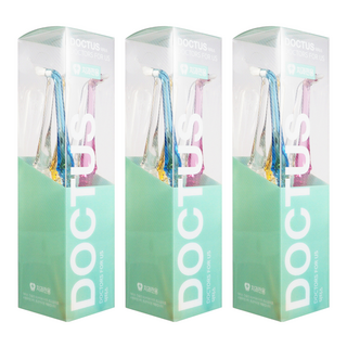 Doctus 臼齒用單束圓頭牙刷 一般刷毛款 隨機出貨, 6入, 3盒