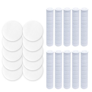 FILTER KLASS Atojet蓮蓬頭相容除氯濾心 10個 + 蓮蓬頭濾片 10個, 無味, 1組