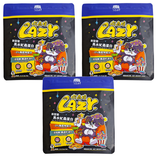 COUCH POTATO 沙發馬鈴薯 Lazy 懶蟲系列 全齡犬無穀糧 黑水虻蟲蛋白, 200g, 3袋