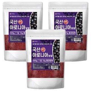 Health Based 韓國產野櫻莓粉, 500g, 3包