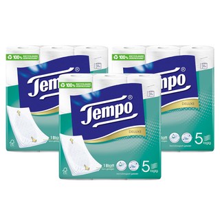 Tempo 五層捲筒衛生紙, 11m, 9捲, 3袋