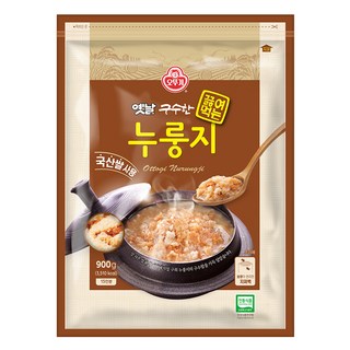 오뚜기옛날 구수한 끓여먹는 누룽지, 900g, 1개