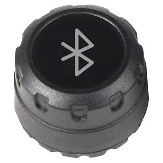 FLYone 摩托車胎壓偵測器 藍芽版 無線TPMS GT750, 1個, 黑色