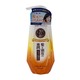 50惠 頭皮調理洗髮乳 蓬潤型 400ml，溫和潔淨、強韌髮根，使秀髮蓬鬆豐盈, 1瓶