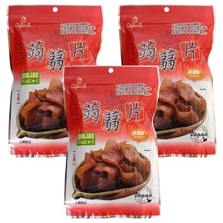 Chiao-E 巧益 五香蒟蒻片 全素, 100g, 3包