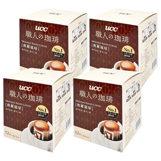 ucc 職人的珈琲 典藏風味濾掛式咖啡, 8g, 12包, 4盒