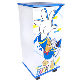 U-House 樺新 唐老鴨滾輪櫃 DD1011, 唐老鴨 白色 + 藍色