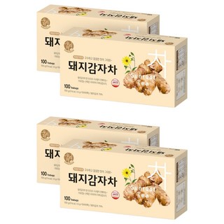 우리차 돼지감자차, 1g, 100개입, 4개