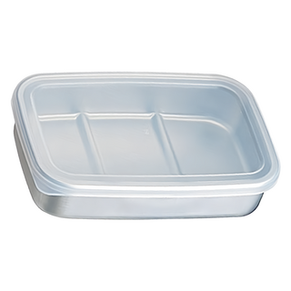 Skater 鋁製急速冷凍保鮮盒 AKH3 840ml, 1個容器 + 1個蓋子, 1個