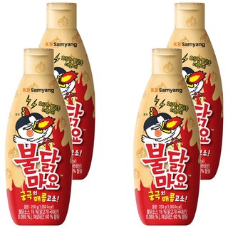 Samyang Foods 三養 火辣雞風味美乃滋, 250g, 4瓶