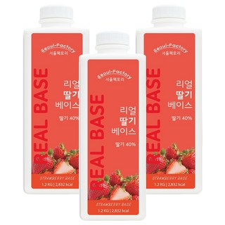 首爾工廠真正的草莓基地, 1.2kg, 3個