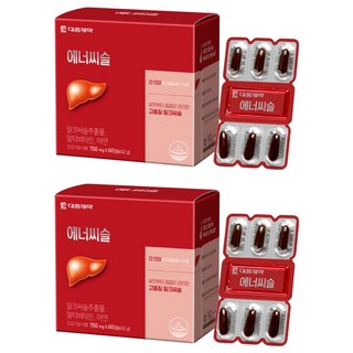 에너씨슬 밀크시슬, 60정, 2개