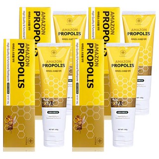 蜂膠牙膏 180g x 4ea / 口臭 / 牙菌斑, 180克, 4個
