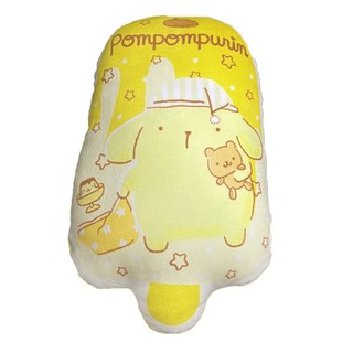 Sanrio 三麗鷗 雪糕造型抱枕, 布丁狗晚安派對 黃色