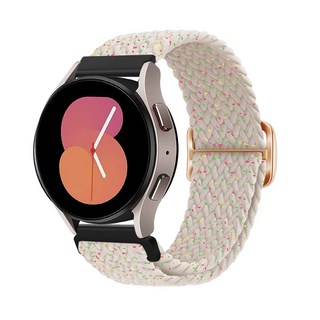 오펜트 갤럭시워치 호환용 브레이드 버클밴드 스트랩 시계줄 20mm, 멀티 스타라이트