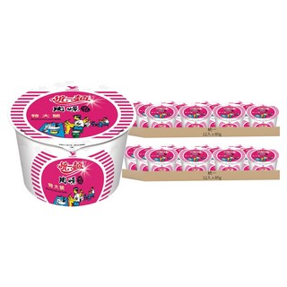 統一 特大號碗麵 肉燥風味 85g, 24入