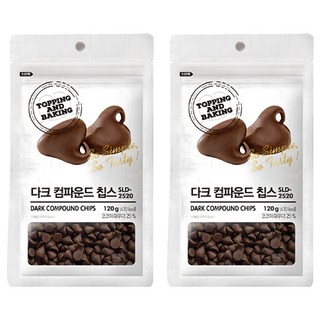 samyang 三養 Q.one 深色複合巧克力豆, 2個, 120g