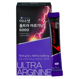 Inaset 超精氨酸 6000 14p, 350g, 1盒