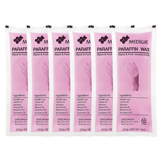 Mediwe 石蠟粉紅色, 6個