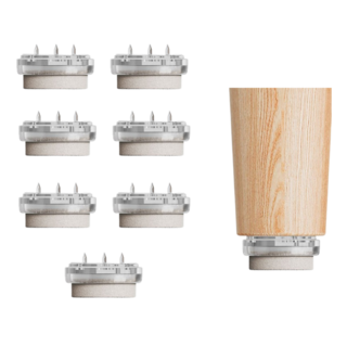 SUNEWZ 居家傢俱椅墊, 8個, 象牙白