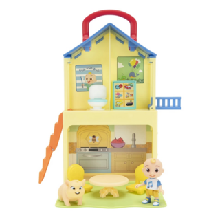 Cocomelon 歡樂生活小屋 Pop N' Play 玩具屋套裝, 1組, 黃色