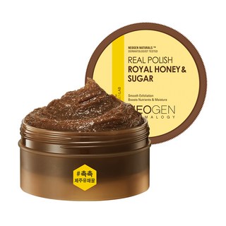 NEOGEN Dermalogy 蜂蜜臉部磨砂膏, REAL 黑糖, 澳洲油菜花蜂蜜, 100g, 1罐