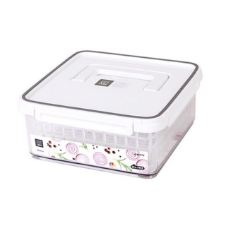 昌信生活 SKYLOCK 密扣提籃式保鮮盒 1號, 1個容器及相配的蓋子, 1個