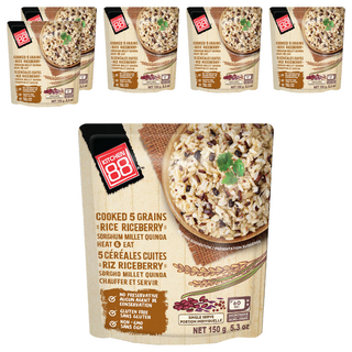 Kitchen 88 泰國即食飯-發芽玄香米 無麩質, 150g, 6個