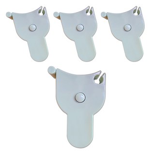 自動伸縮腰圍三圍測量捲尺 北歐藍 4個, 1組