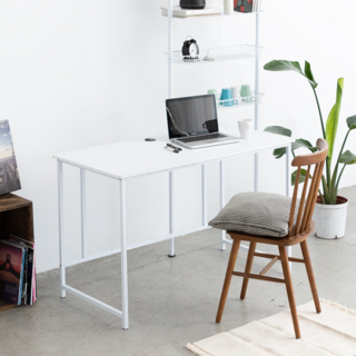 大平面工作電腦桌 DCA015WH, 120 x 60 x 75cm, 白色