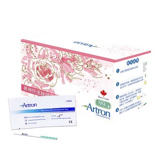 Artron 雅創 排卵快速檢測試紙 3.5mm, 25個, 1盒