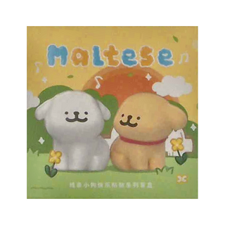 Funism 玩乐主义 線條小狗快樂貼貼系列盲盒, 1個