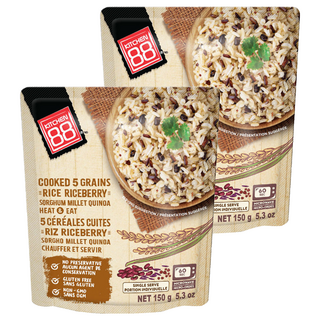 Kitchen 88 泰國即食飯-發芽玄香米 無麩質, 150g, 2個