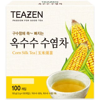Teazen 玉米鬚茶, 1.5g, 100包, 1盒
